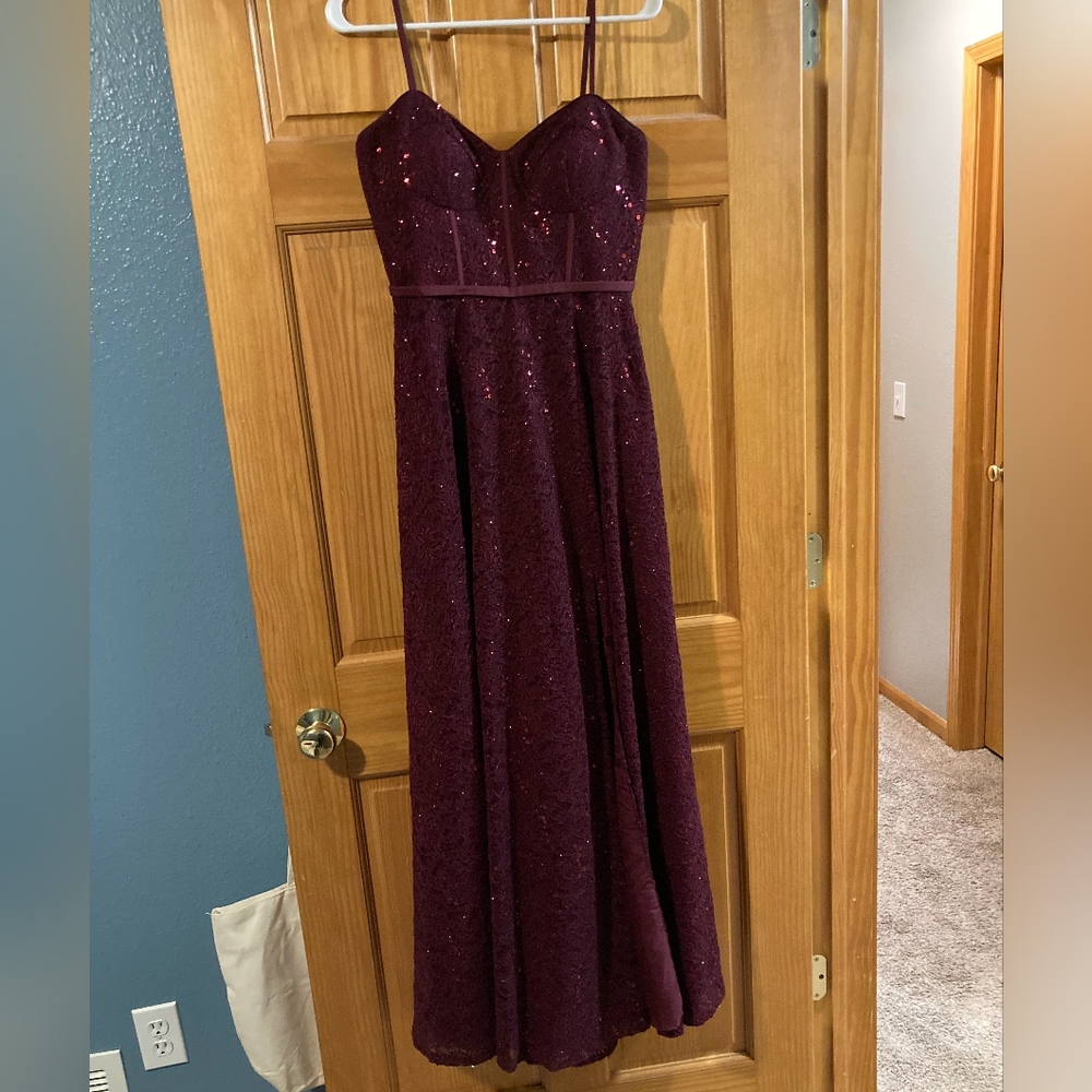 Stunning Maroon Dress